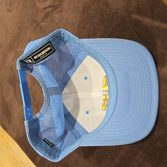 NWT Light blue Baseball Cap with embroidered🌹n gold # 42 on the front. - Picture 5 of 5